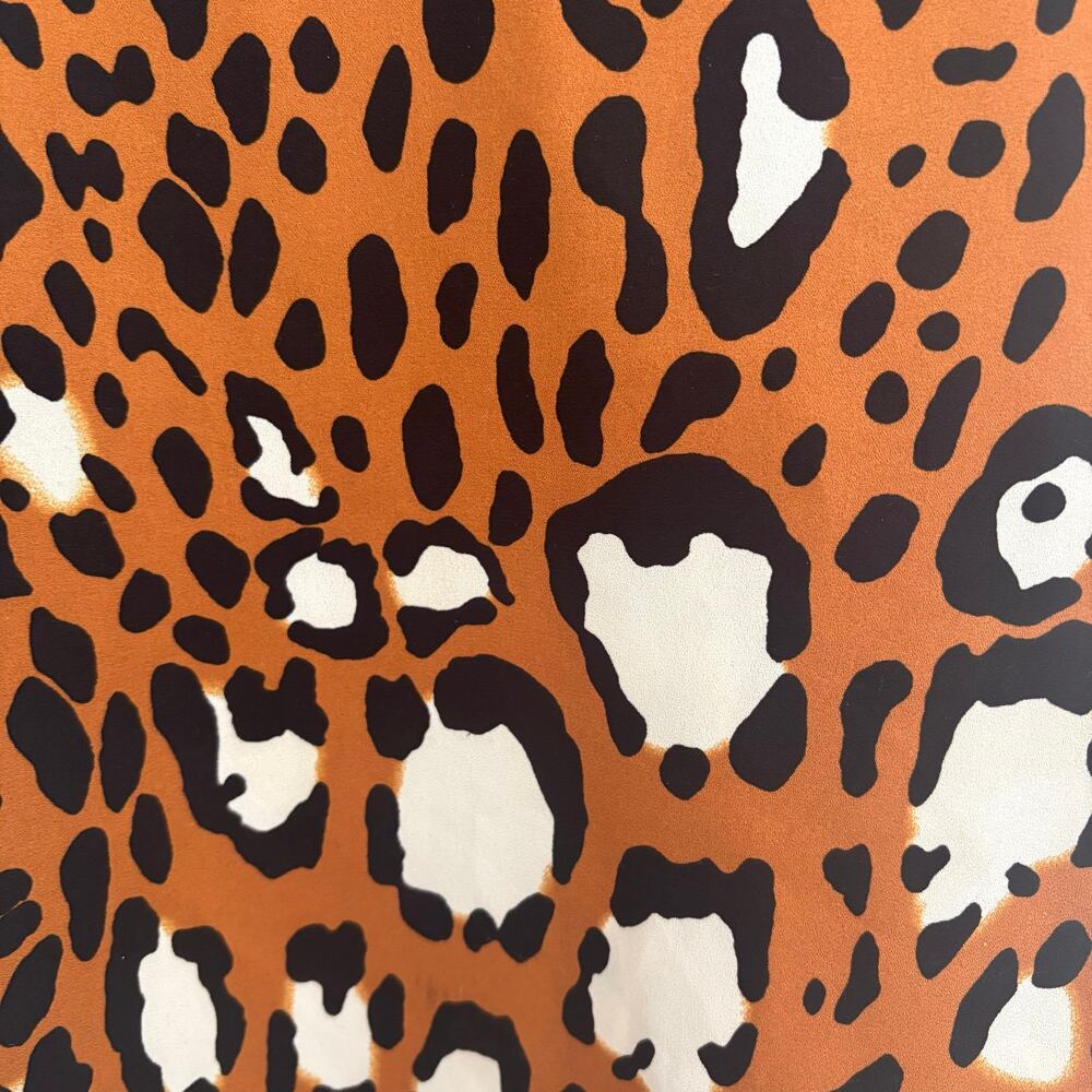 TOPSHOP Tall Cheetah Camisole‎ Top Women's Size 8 Spaghetti Strap Y2K Baddie - Picture 2 of 8